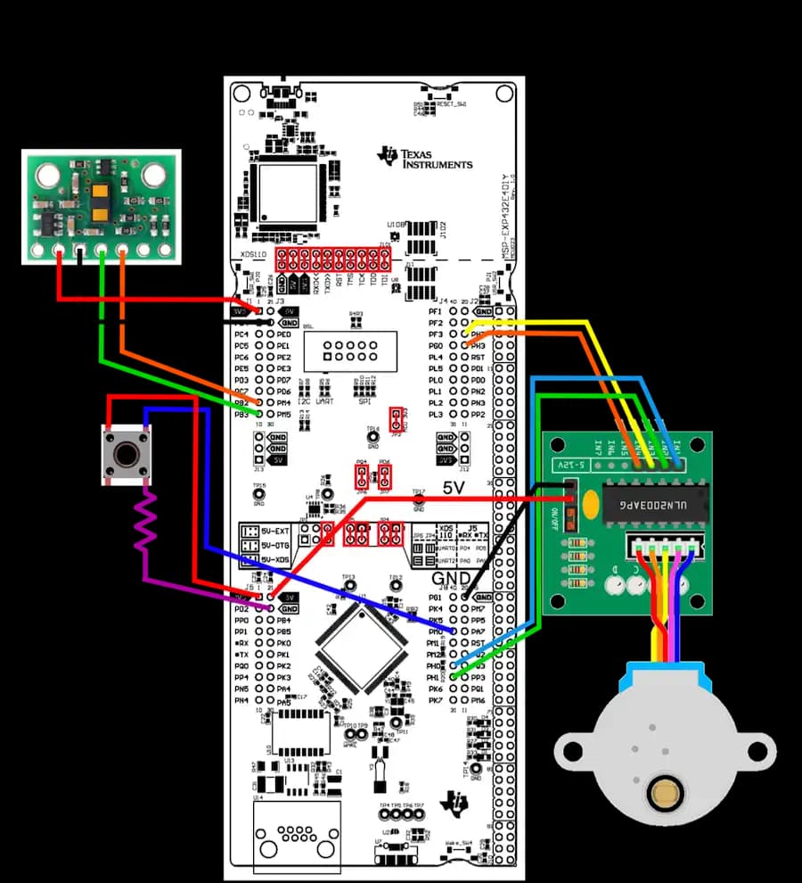 Circuit schematic of device